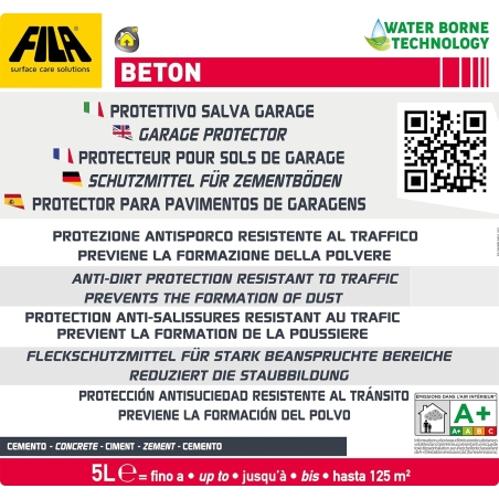 Protettivo salva garage FilaBeton Fila 5Lt -2