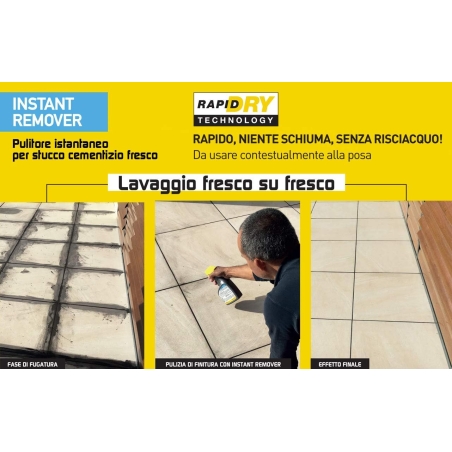 Pulitore per stucco cementizio Instant Remover 750 ml FilaFILA