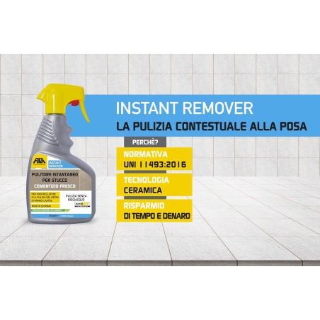 Pulitore per stucco cementizio Instant Remover 750 ml FilaFILA