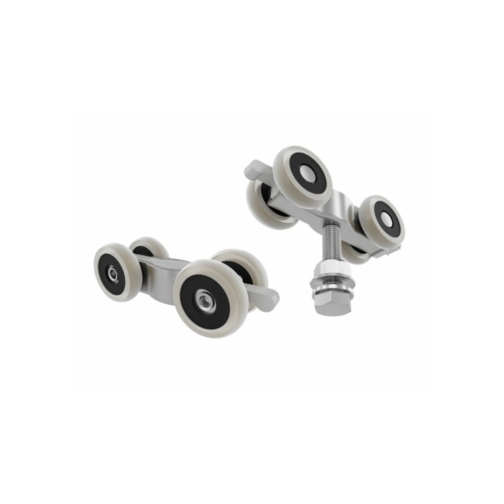 Kit carrello scrigno anta unica e doppia portata 120 kg Scrigno -3