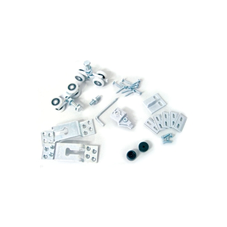 Kit chariot Scrigno pour porte unique et double 120kg Scrigno -2