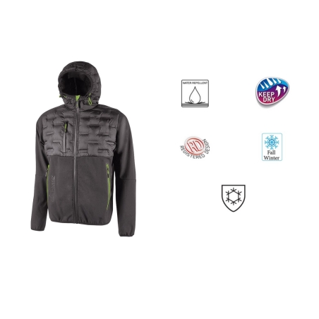 Veste de travail hiver U-Power SPOCK Gris asphalteU-POWER