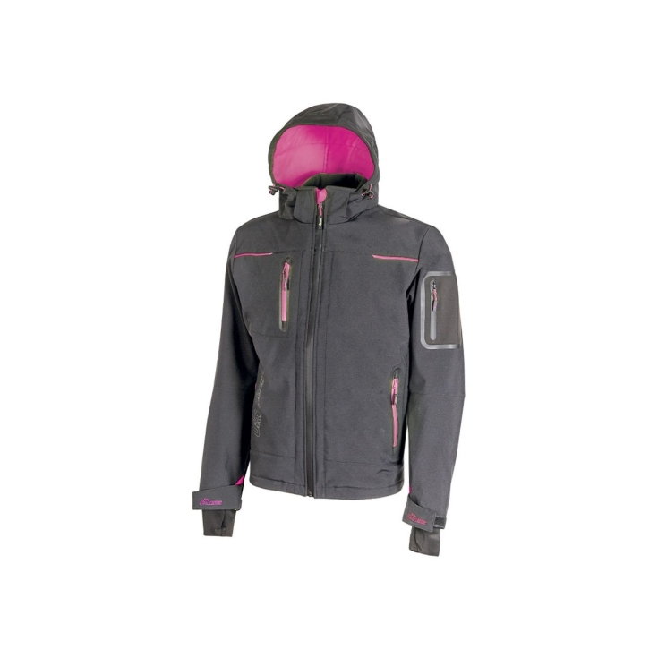 Veste de travail femme grise U-Power SPACE LADY -6