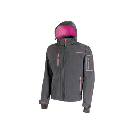 Veste de travail femme grise U-Power SPACE LADY -6