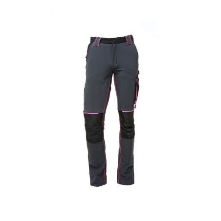 Pantalon de travail U-Power ATOM LADY pour femme en grisU-POWER