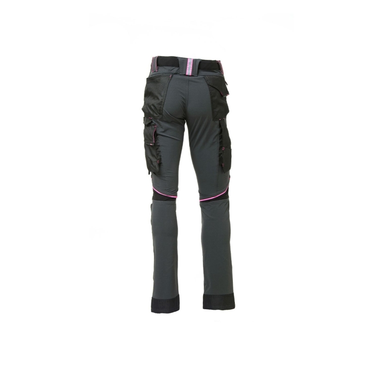Pantalon de travail U-Power ATOM LADY pour femme en grisU-POWER
