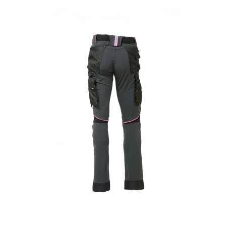 Pantalon de travail U-Power ATOM LADY pour femme en grisU-POWER