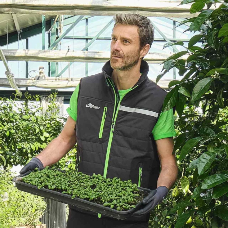 Gilet da lavoro U-Power WALL grigioU-POWER