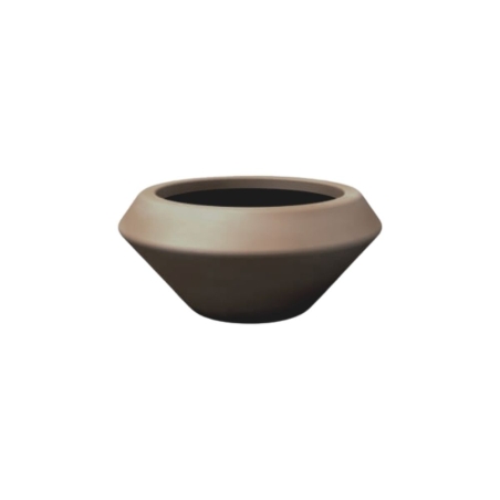 Vaso tondo in polietilene Olimpico 70 Kloris -21