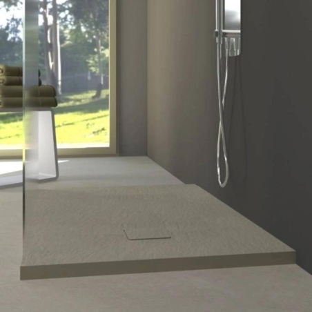 Piatto doccia 120x90 cm beige Iseo Aquana -1