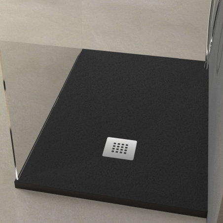 Piatto doccia 100x80 cm antracite Como Aquana -4