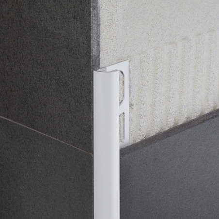 Profilo in PVC Bianco 270cm Protrim RE ProfilpasPROFILPAS