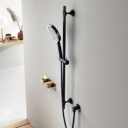 Kit saliscendi orientabile nero opaco KT042A 04Q AquaeliteEDILIAMO