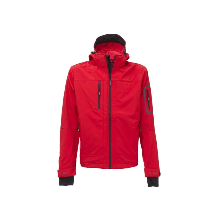 Veste U-Power METROPOLIS magma rouge -2