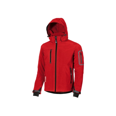 Veste U-Power METROPOLIS magma rouge -1