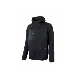 Felpa U-Power da lavoro RAINBOW black carbon -1