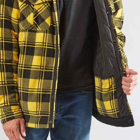 Chemise polaire U-Power WILLOW yellow pepita -5