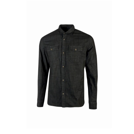 Camicia U-Power di jeans da lavoro MAPLE black carbon -1
