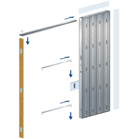 Controtelaio intonaco Scrigno Maestro Platinum -5