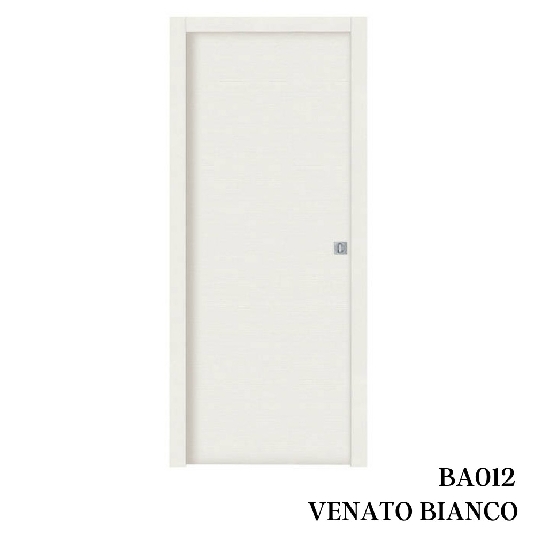 Porta scorrevole Scrigno Venato bianco 105mm Comfort Prima -2