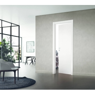 Porta battente venato bianco spessore 102 Comfort Prima Scrigno -1