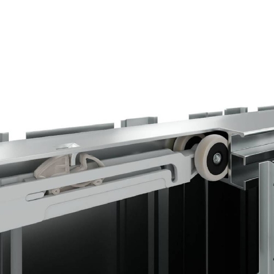 Ammortizzatore porte scorrevoli doppio 50 kg Scrigno -3