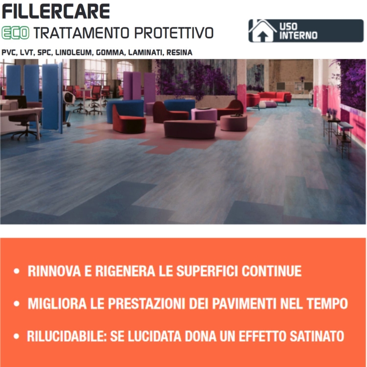 Finitura protettiva superfici plastiche Fila Fillercare 1LFILA