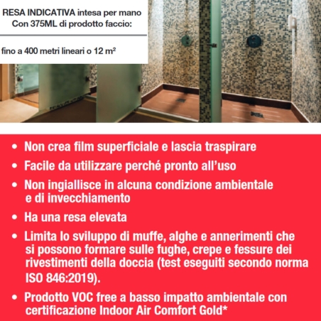 Salvadoccia Fila Anti ifiltrazione per docciaFILA