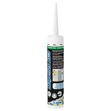 Silicone bianco Mapeflex AC3 Mapei -1