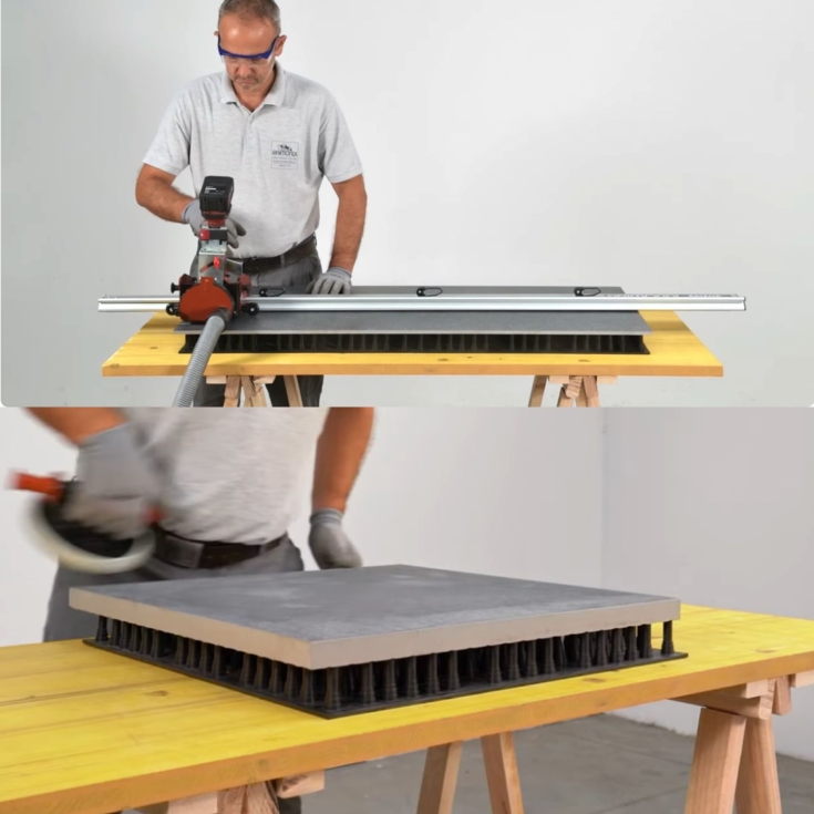 Tappetino multifunzionale in gomma Raimondi Up the tiler pad -2