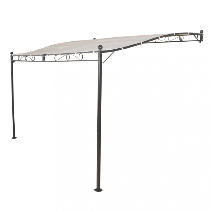Gazebo Pergola Addossato 3,5 X 2,5