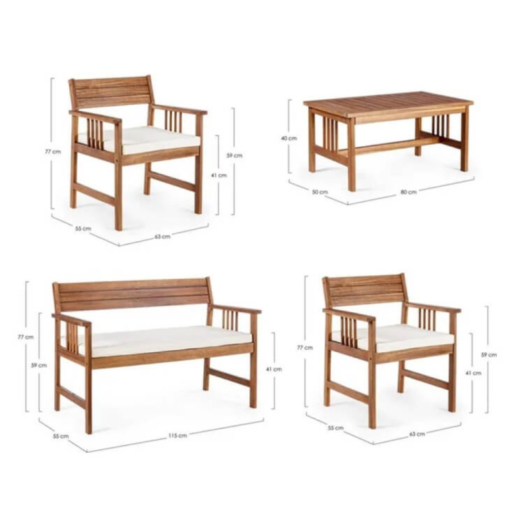 Salotto Bali C/Cuscini -4