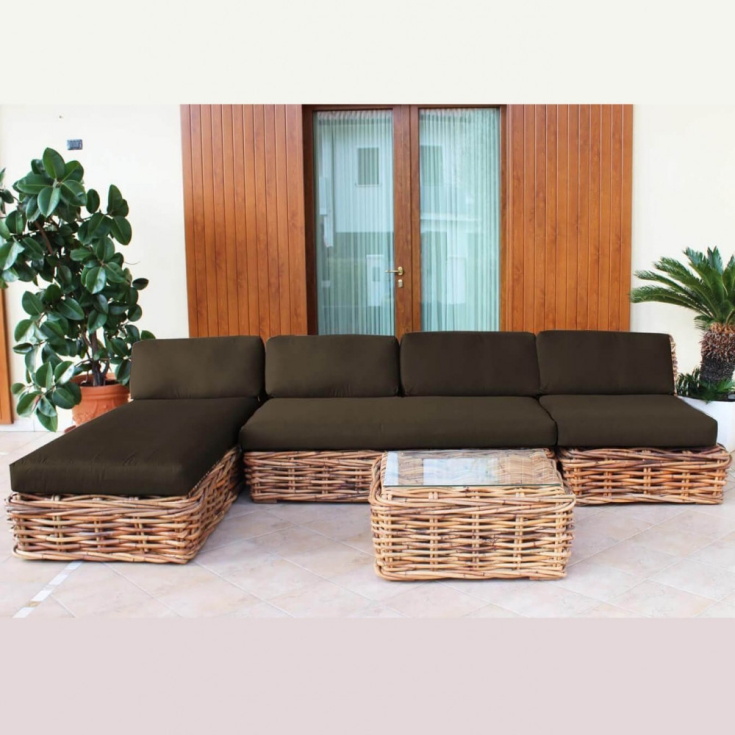 Poltrona Componibile Polinesia C/Cuscini -4