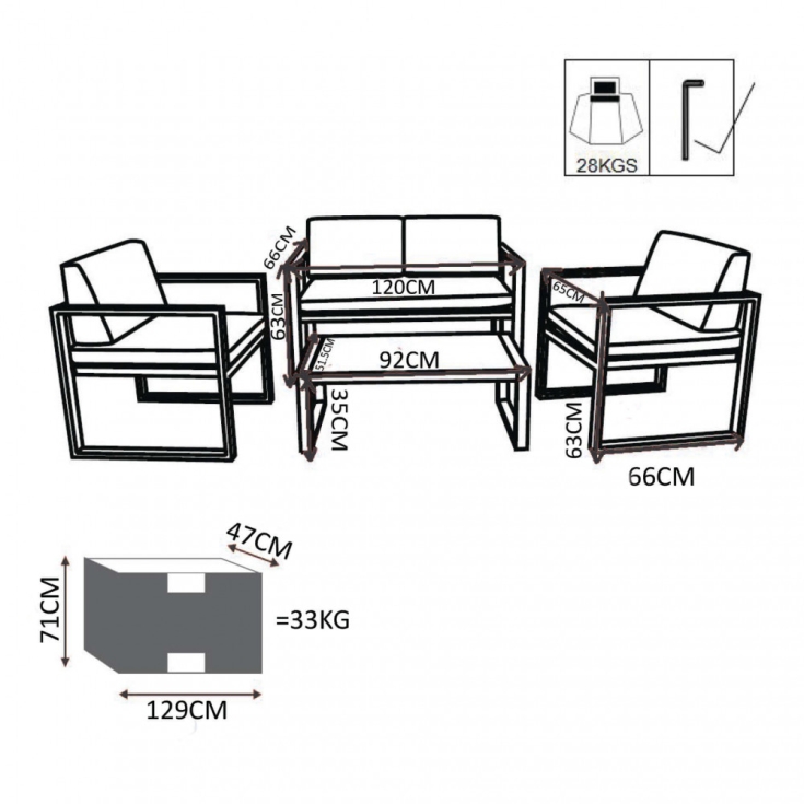 Salotto Formentera 2 P C/Cuscini -6