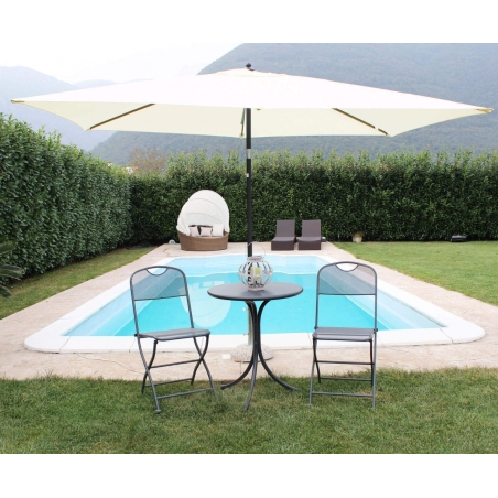 Ombrellone Nice Nero P/C 2 X 3