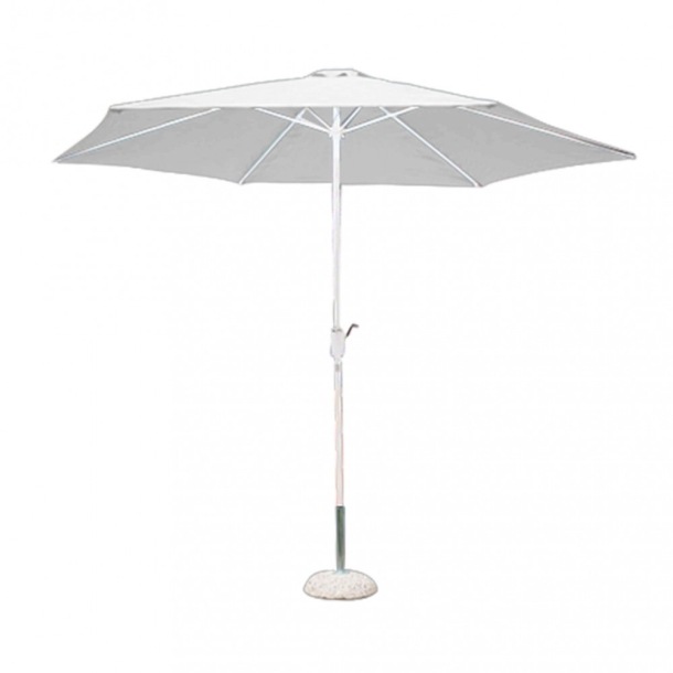 Ombrellone Poly Eco Ø 3 Bianco