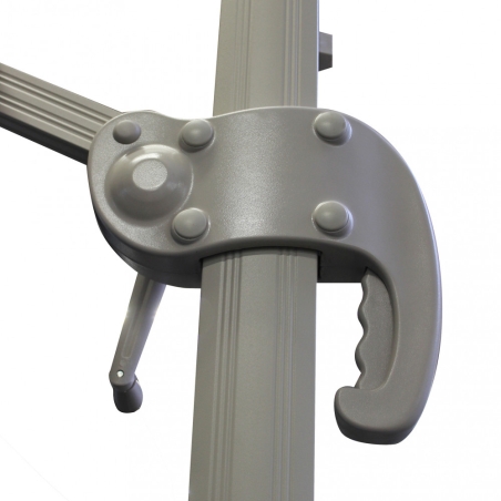 Ombrellone Saturno Taupe P/L 3 X 4 Telo Tortora