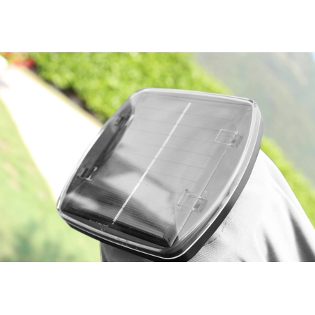 Ombrellone Con Led 3 X 3 Pitagora Antracite Telo Grigio