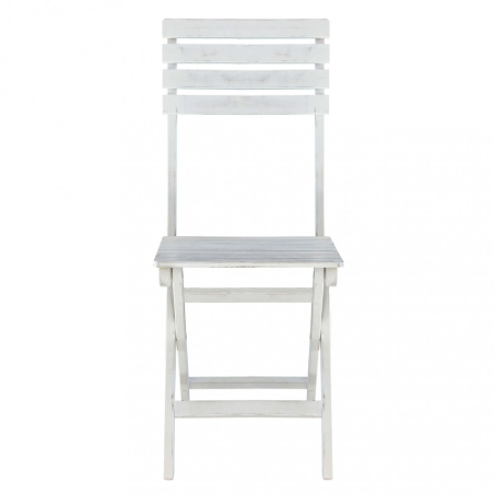 Sedia Dalila S/Braccioli Bianca