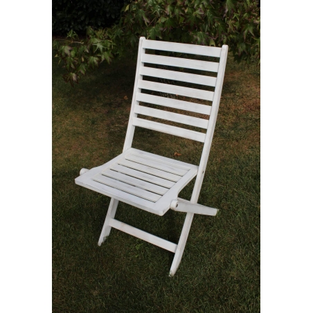 Sedia Serena S/Braccioli Bianca