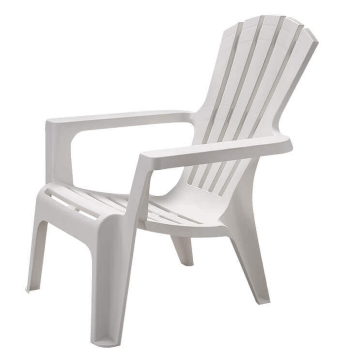 Poltrona Maryland Con braccioli Bianco 73x80x88cm