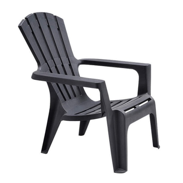 Poltrona Maryland Con braccioli Nero 73x80x88cm