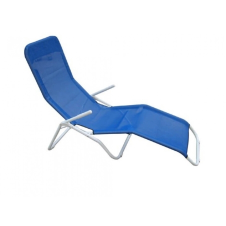 Sdraio Samba azzurro 135x60x95cm
