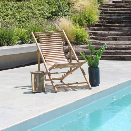 Sdraio Dondolo Bellini marrone 112x60x80cm