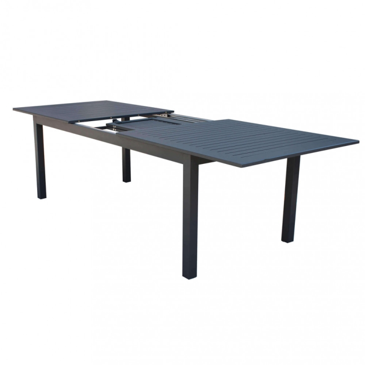Tavolo Cuba Allungabile 220/280x100 - Antracite -3