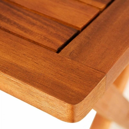 Tavolo Pieghevole 100x70 - Marrone -2
