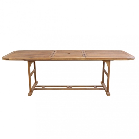 Tavolo Rettangolare 180/240X100 Double - Marrone -5