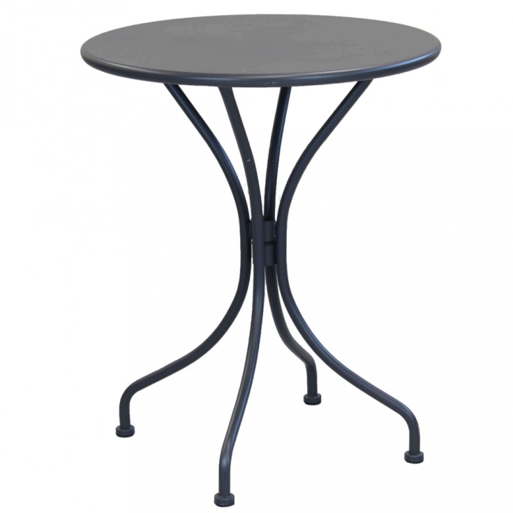 Tavolo Bristol Ø 60 - Antracite -2