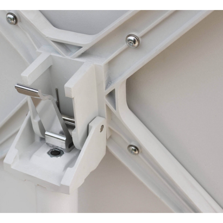 Tavolo Vega 70x70 - Bianco -4