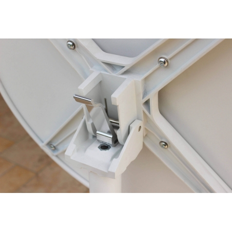 Tavolo Vega Ø 60 - Bianco -3